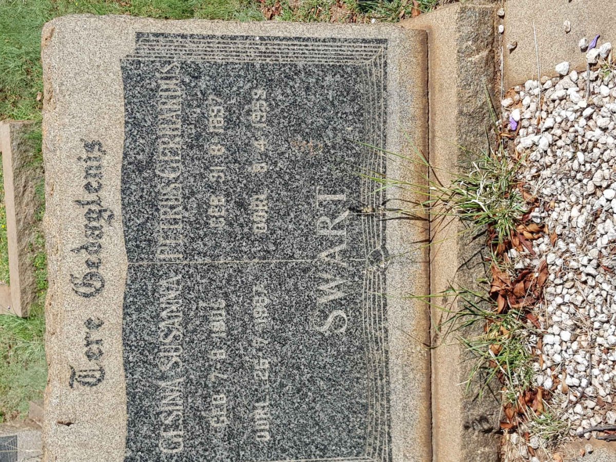 SWART Petrus Gerhardus 1897-1959 &amp; Gesina Susanna 1905-1987
