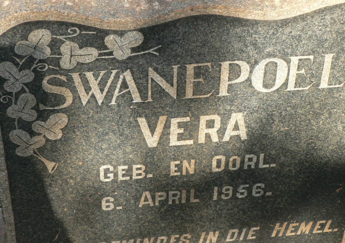 SWANEPOEL Vera 1956-1956