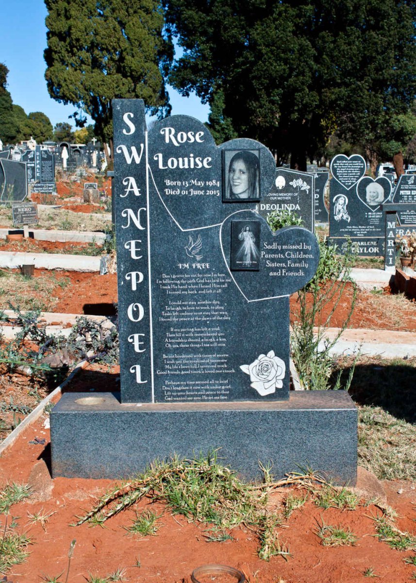 SWANEPOEL Rose Louise 1984-2015