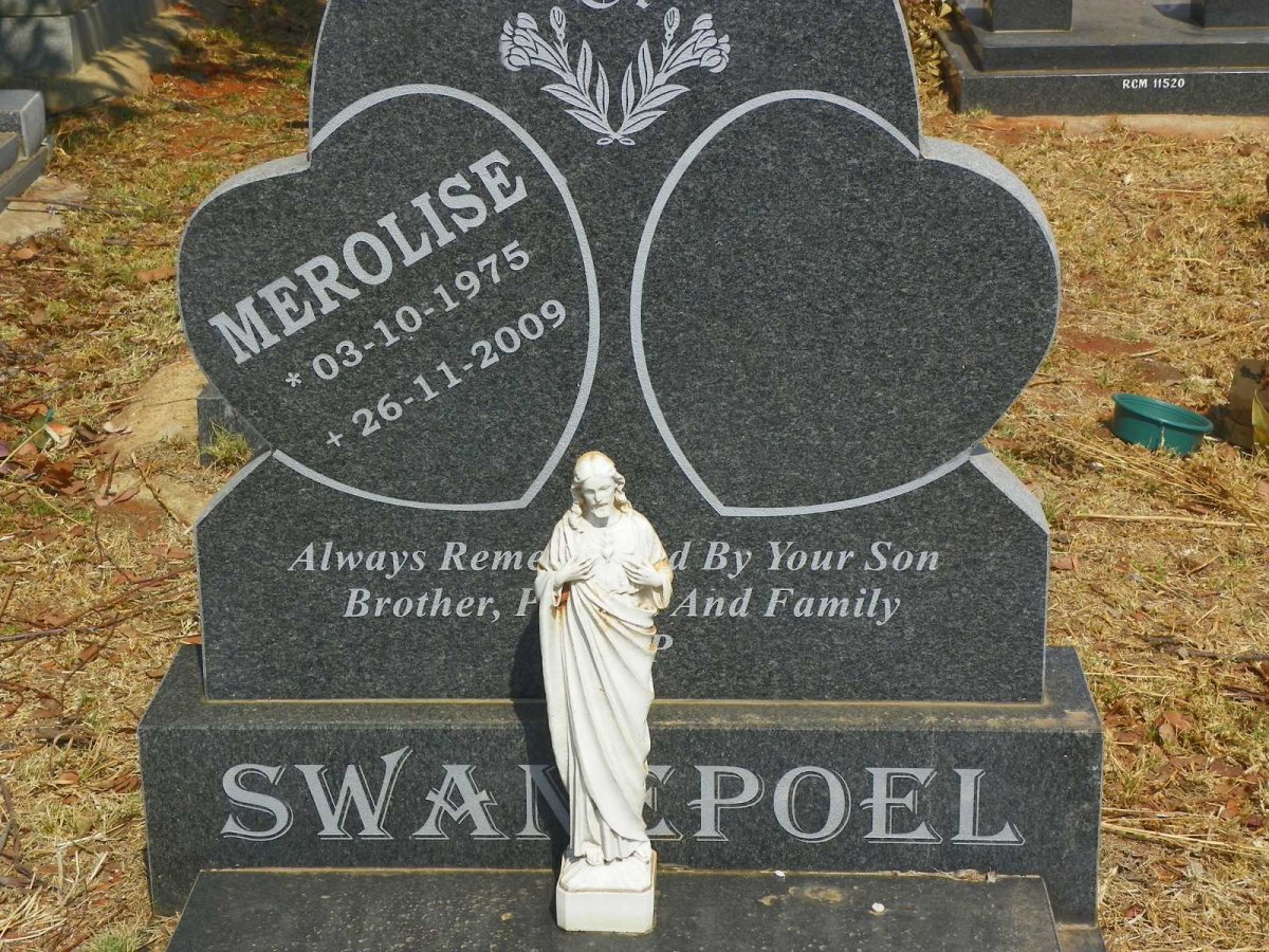 SWANEPOEL Merolise 1975-2009