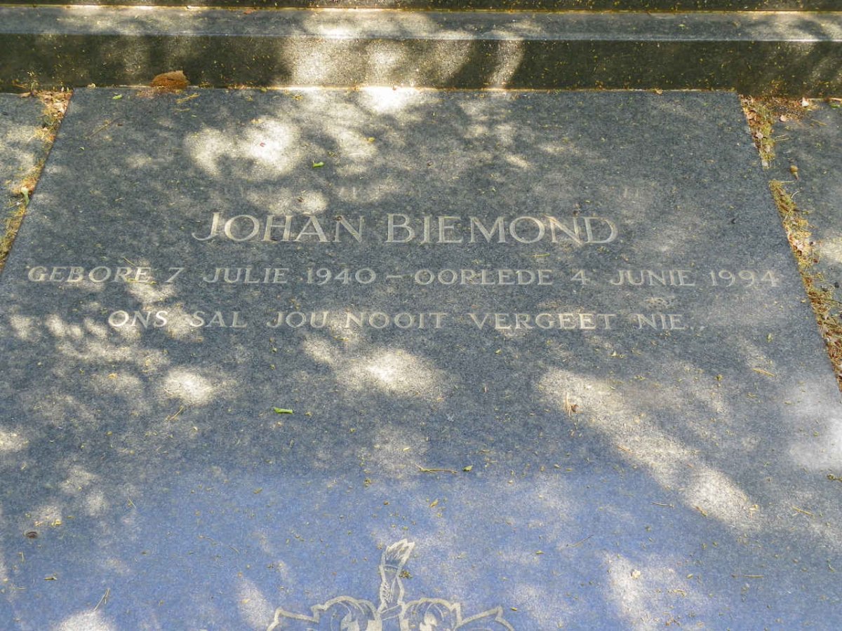 BIEMOND Johan 1940-1994