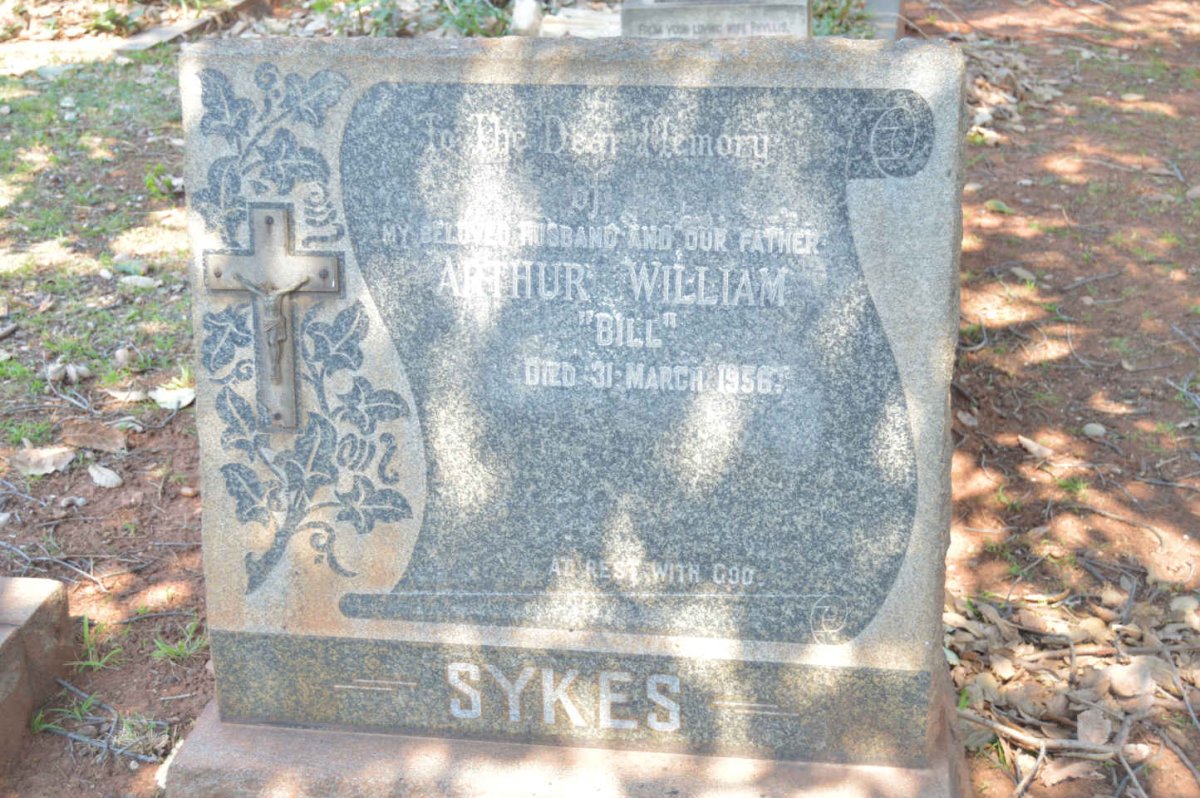 SYKES Arthur William -1956