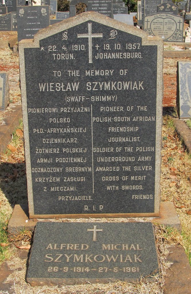 SZYMKOWIAK Wieslaw 1910-1957 :: SZYMKOWIAK Alfred Michal 1914-1961