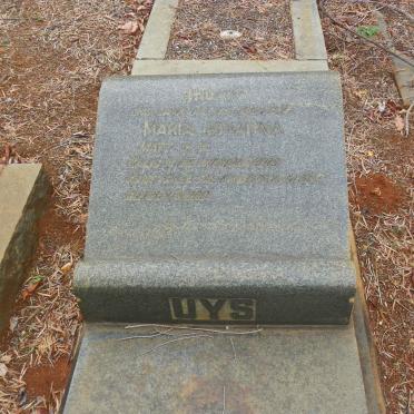 UYS Maria Johanna