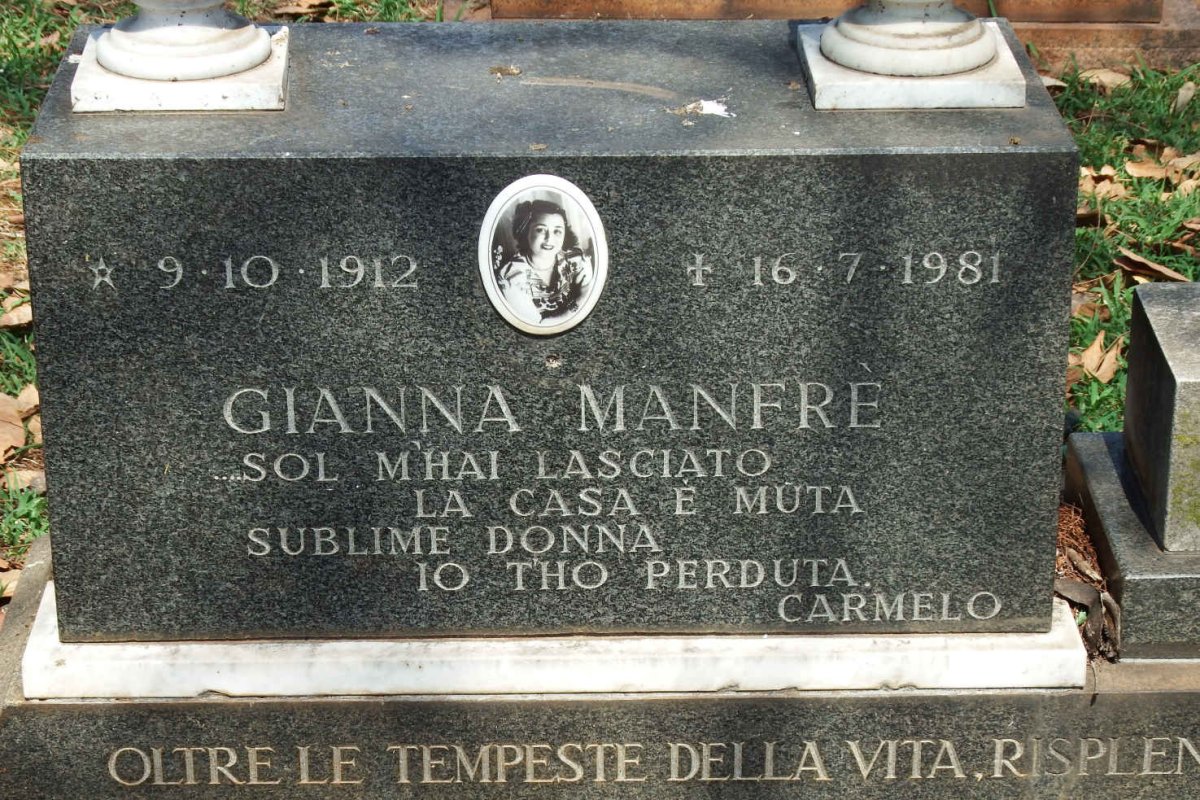 MANFRÈ Gianna 1912-1981