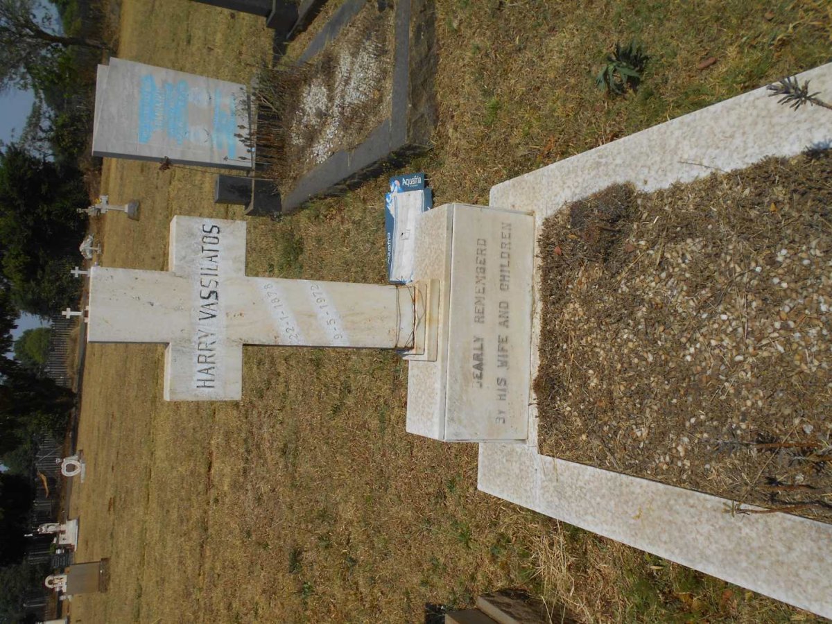 VASSILATOS Harry 1878-1972