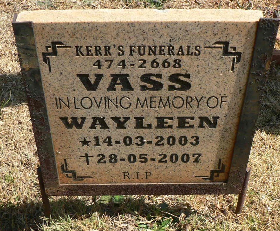 VASS Wayleen 2003-2007