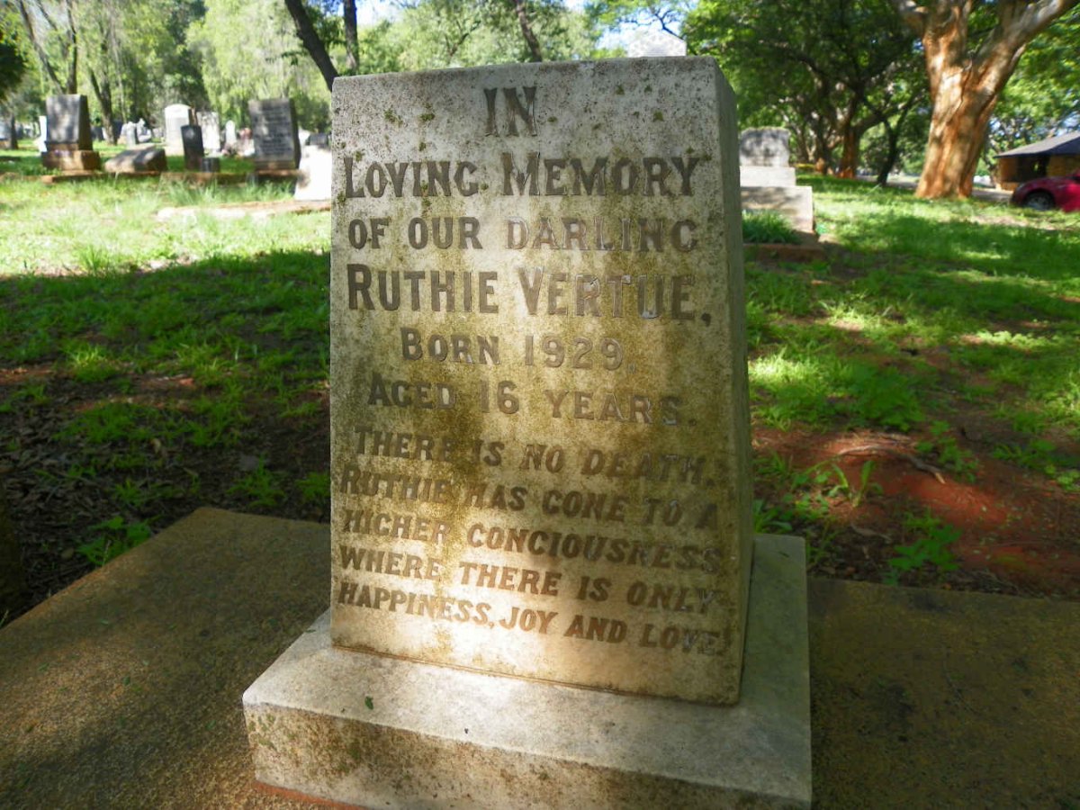 VERTUE Ruthie 1929-