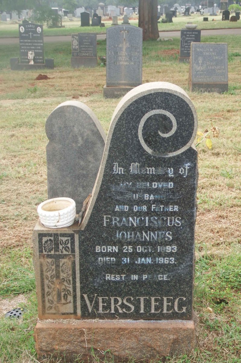 VERSTEEG Franciscus Johannes 1893-1963