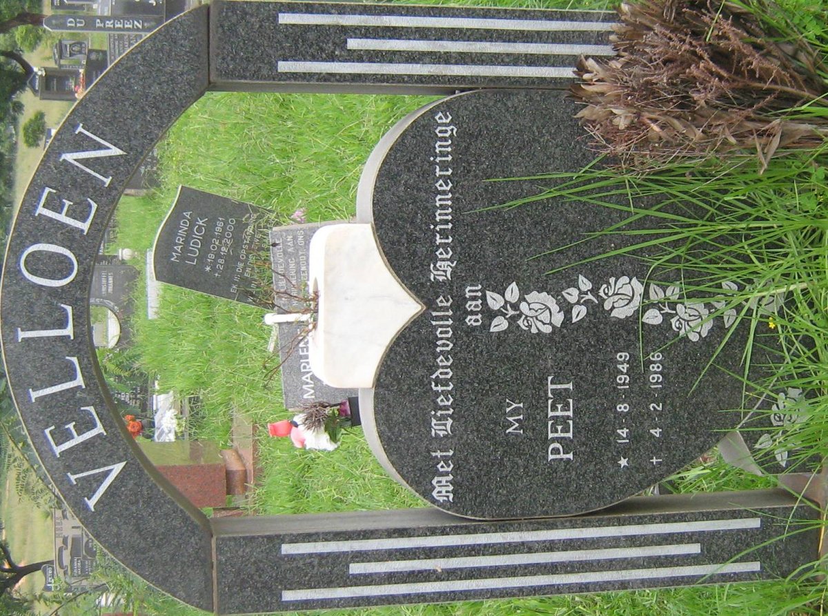 VELLOEN Peet 1949-1986