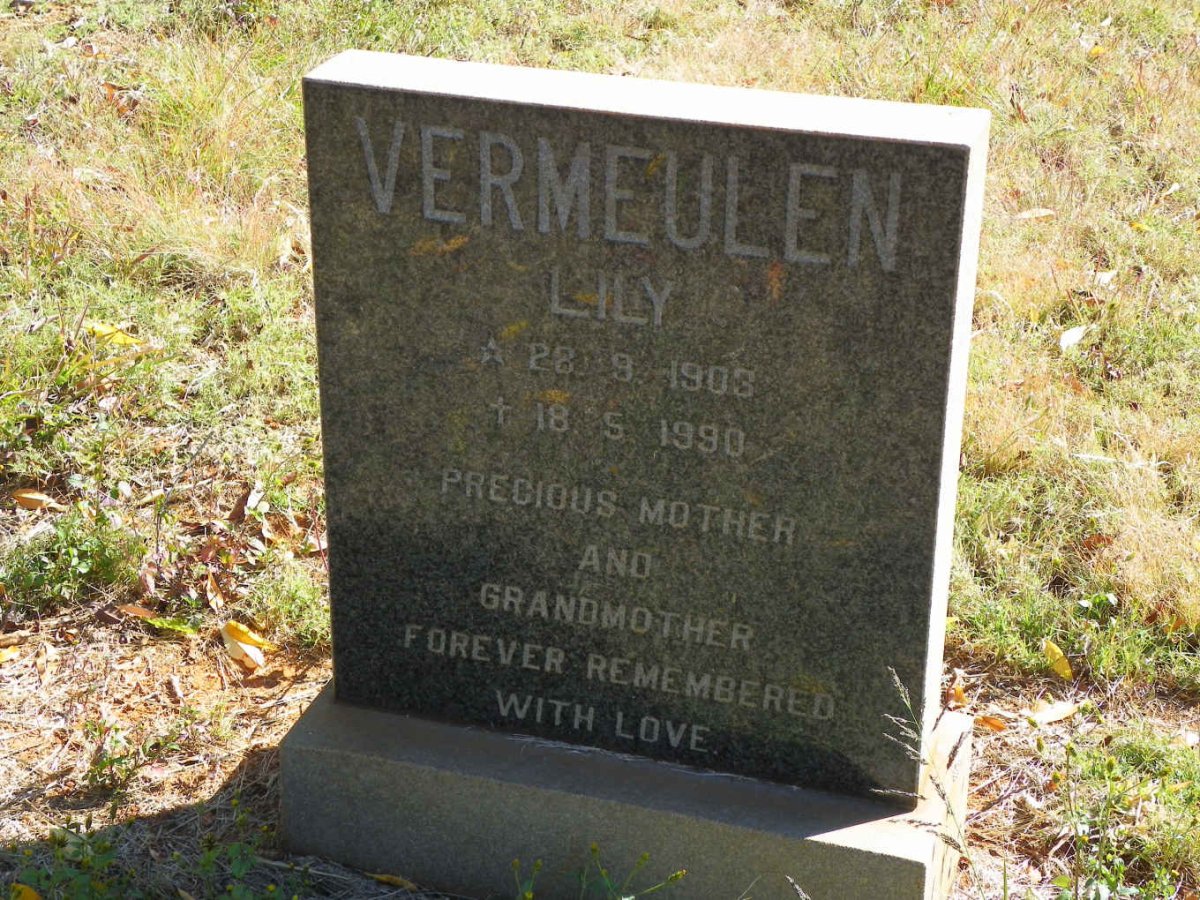 VERMEULEN Lily 1903-1980