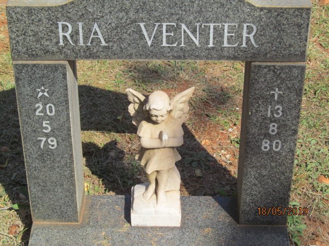 VENTER Ria 1979-1980