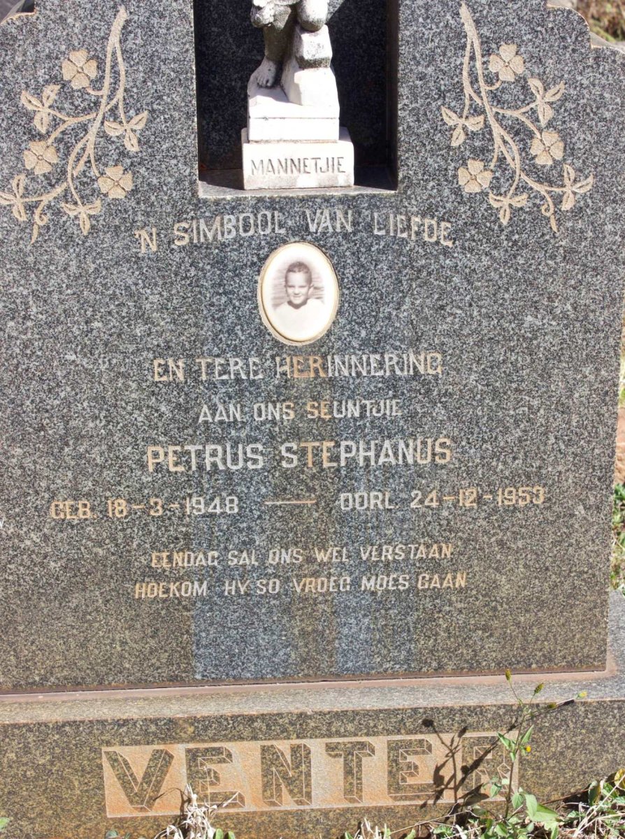 VENTER Petrus Stephanus 1948-1953