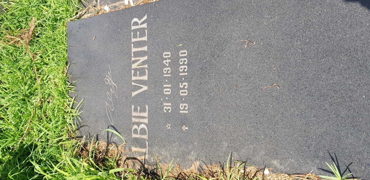VENTER Albie 1940-1990