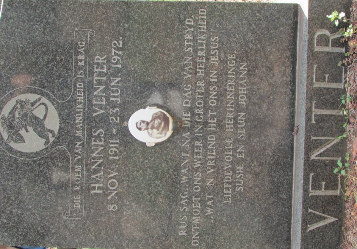 VENTER Hannes 1911-1972