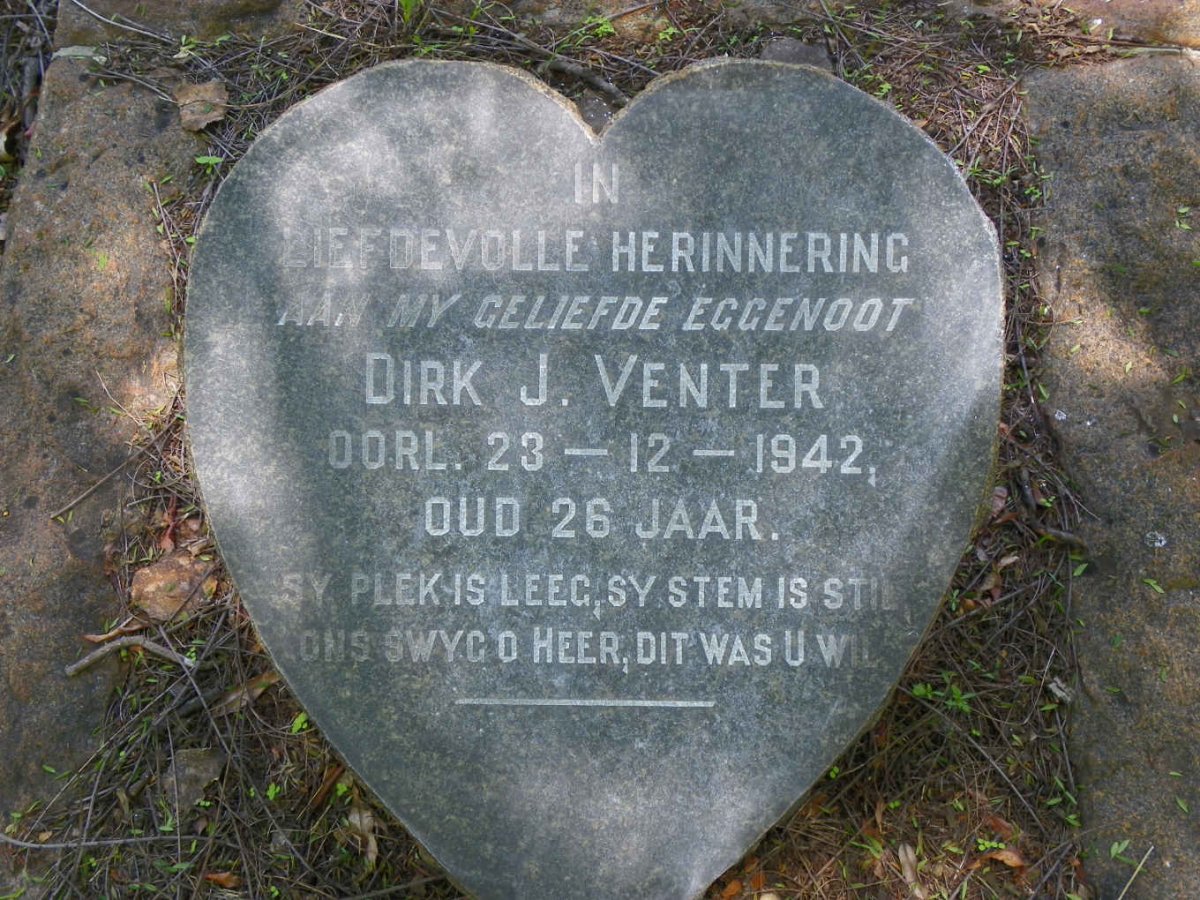 VENTER Dirk J. -1942