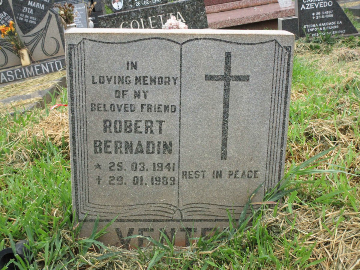 VENTER Robert Bernadin 1941-1989