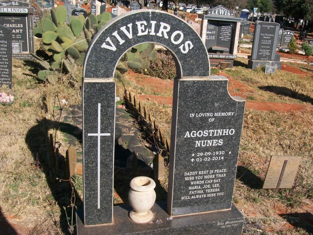 VIVEIROS Agostinho Nunes 1930-2014