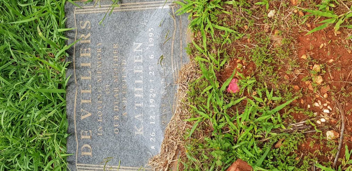 VILLIERS Kathleen, de 1929-1995