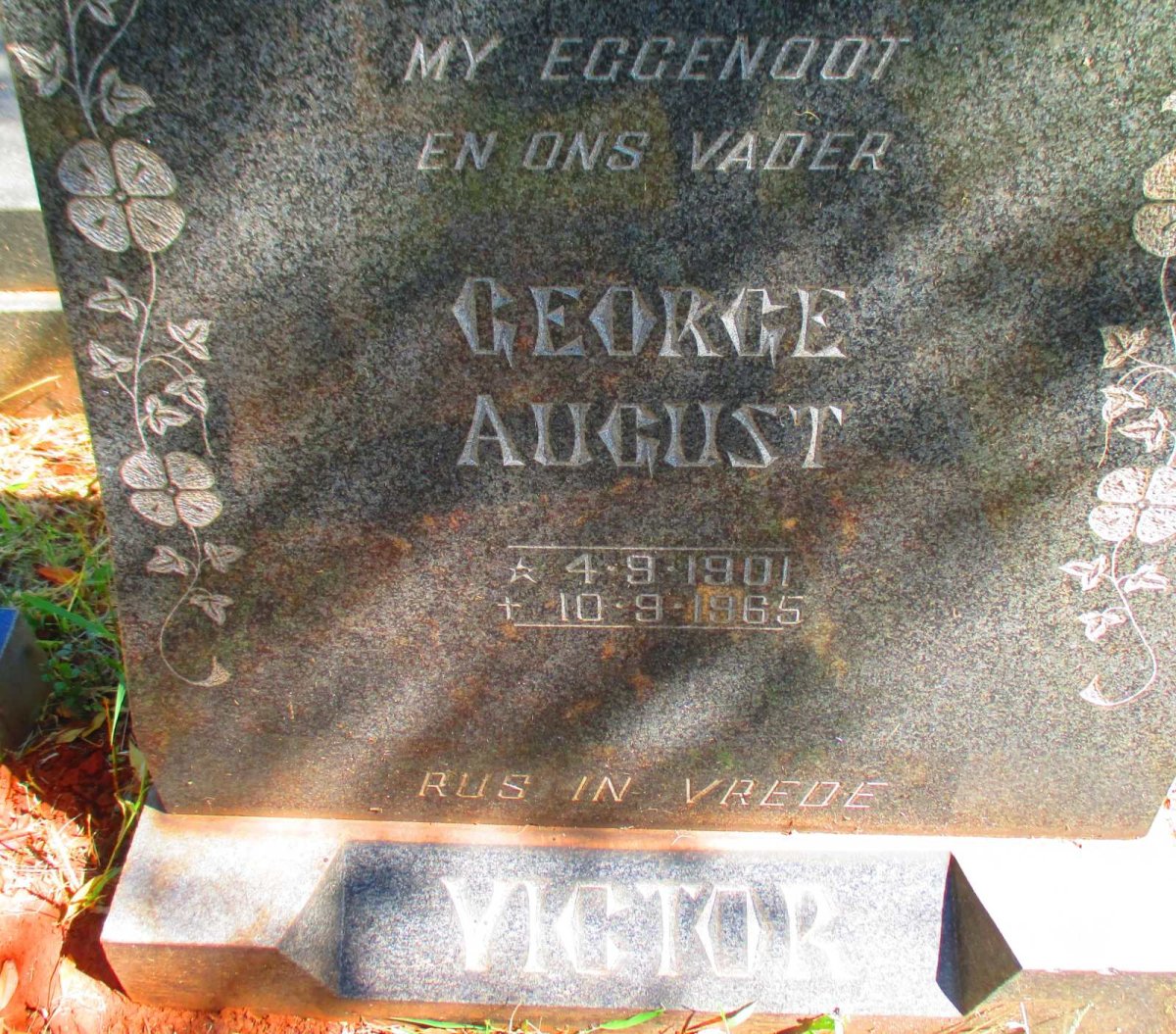VICTOR George August 1901-1965