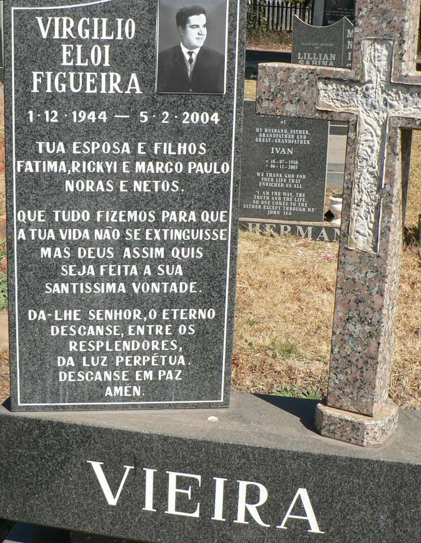 VIEIRA Virgilio Eloi Figueira 1944-2004