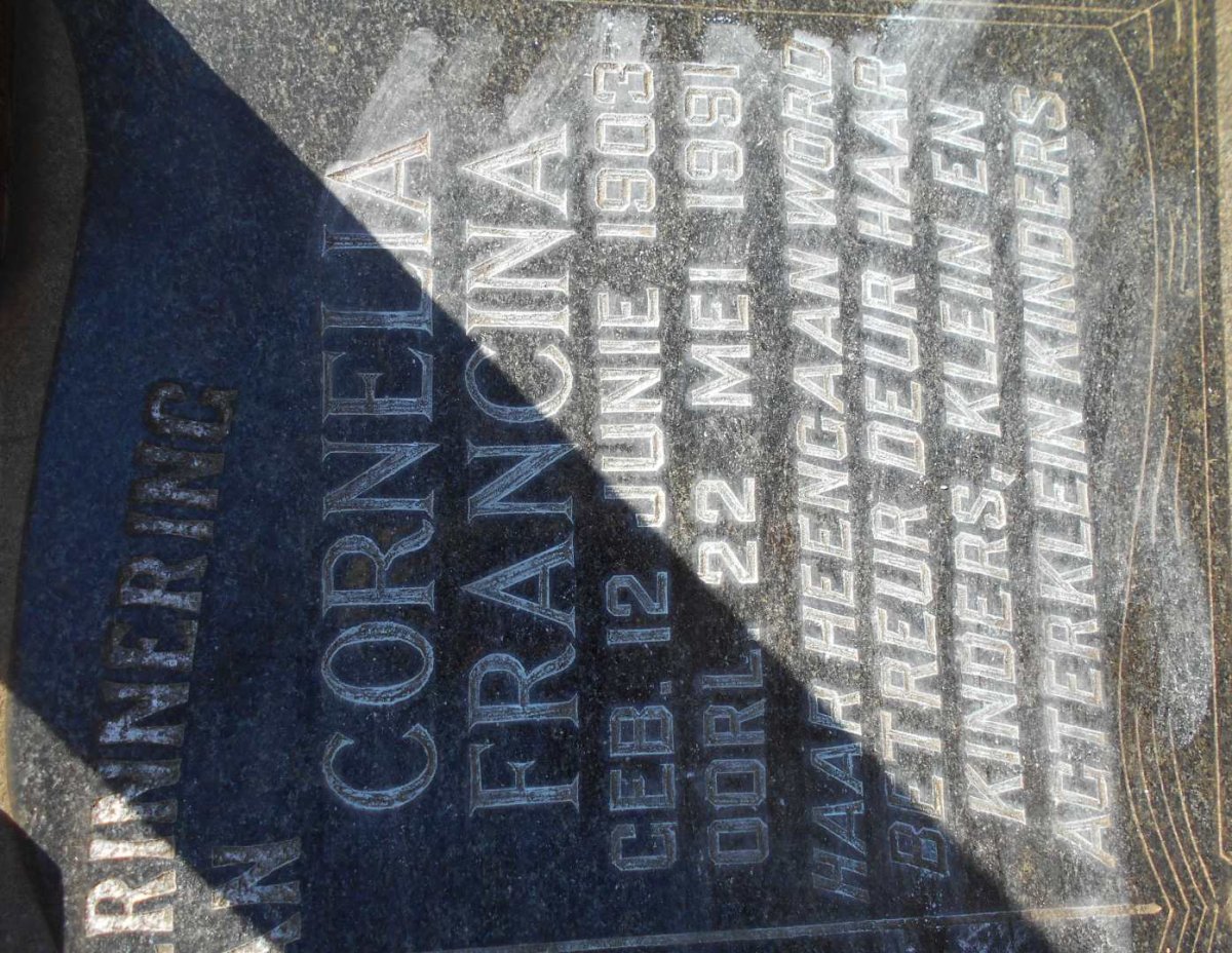 VICTOR Hendrik Johannes 1900-1961 &amp; Cornelia Francina 1903-1991