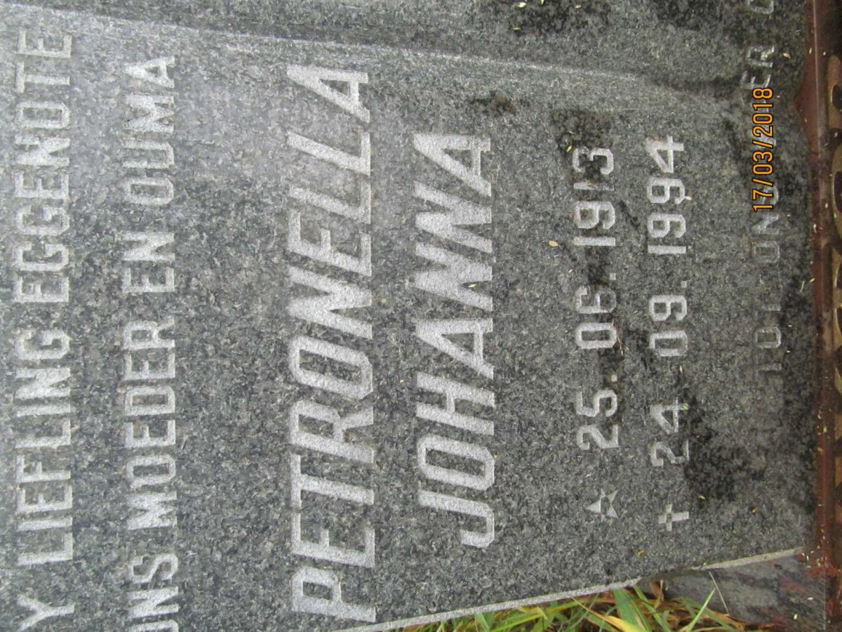 VIKTOR Petronella Johanna 1913-1994