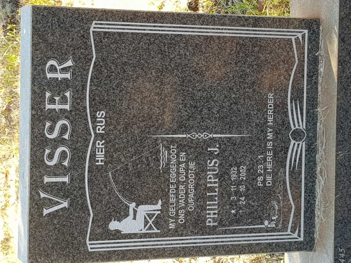 VISSER Phillipus J. 1932-2002