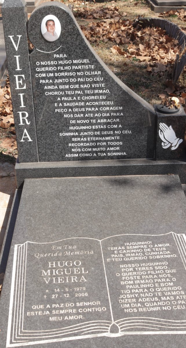 VIEIRA Hugo Miguel 1979-2006