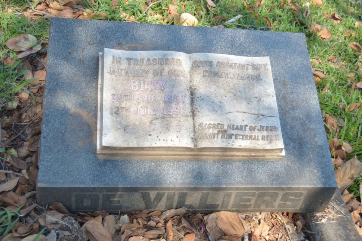 VILLIERS Billy, de 1937-1956