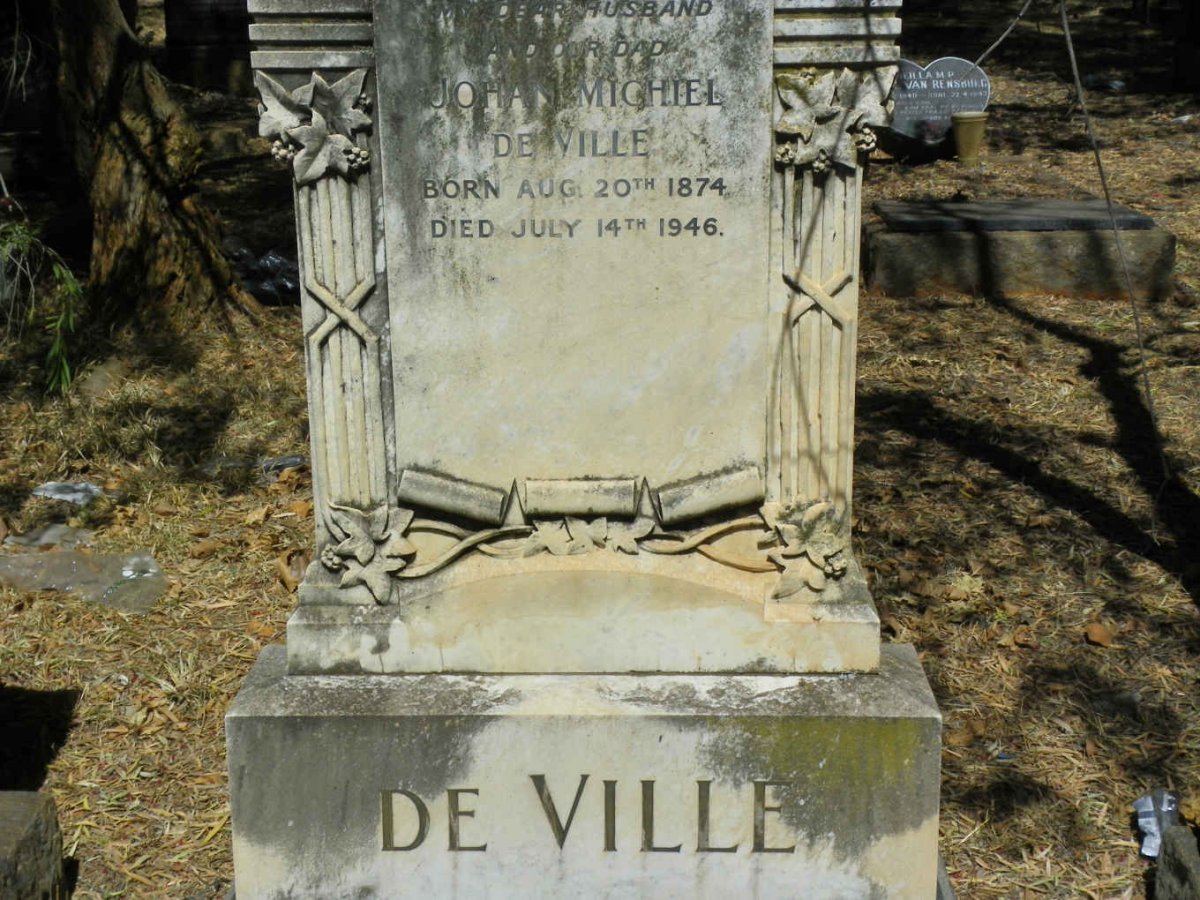 VILLE Johan Michiel, de 1874-1946