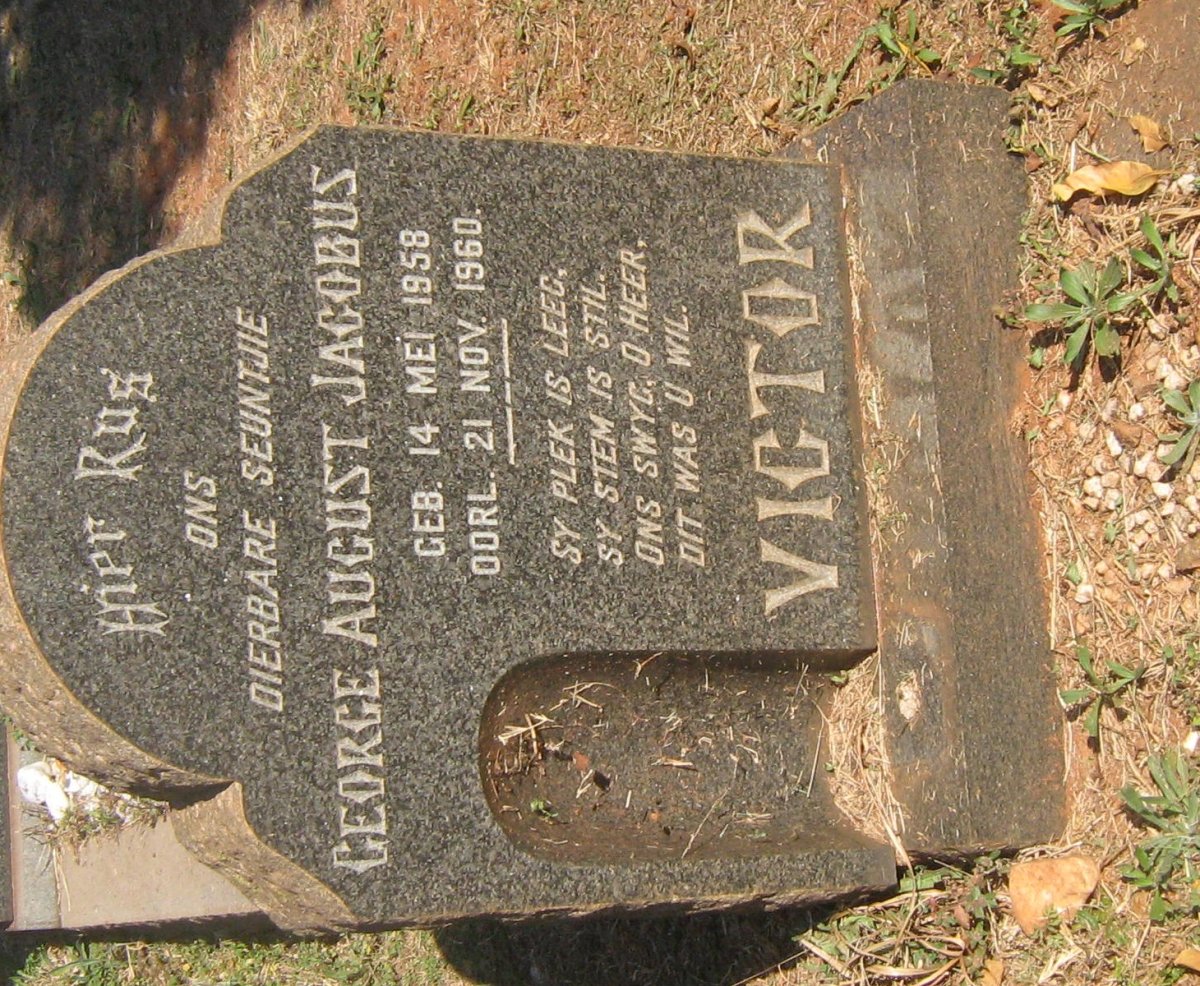 VICTOR George August Jacobus 1958-1960