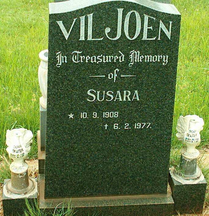 VILJOEN Susara 1908-1977