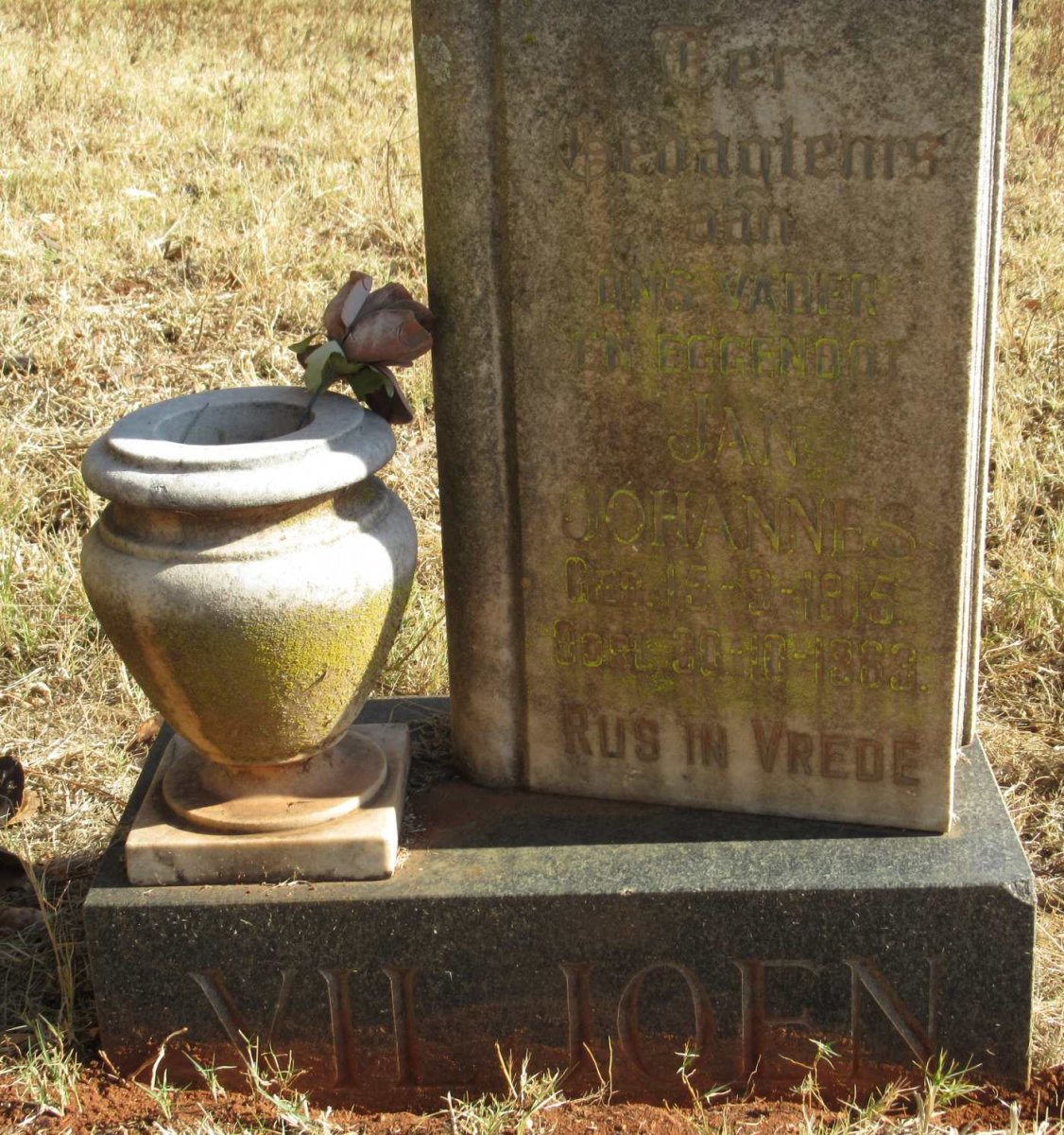 VILJOEN Jan Johannes 1915-1963