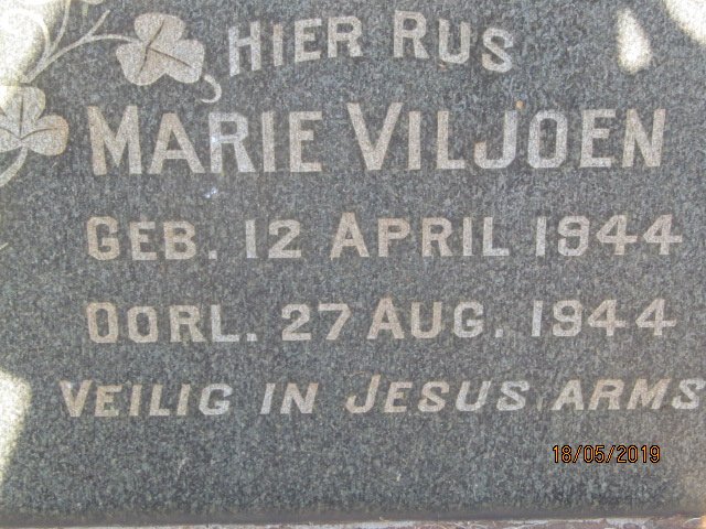 VILJOEN Marie 1944-1944