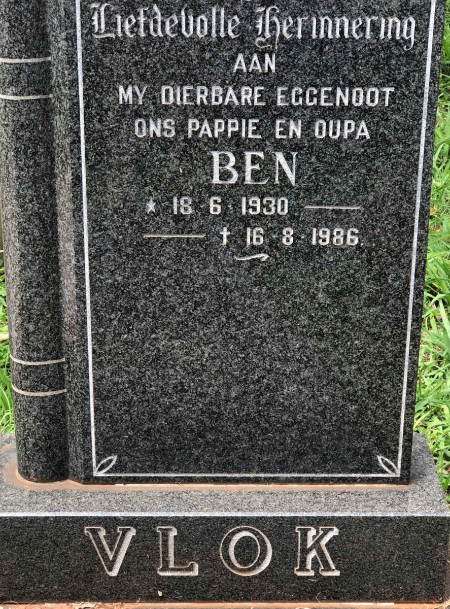VLOK Ben 1930-1986