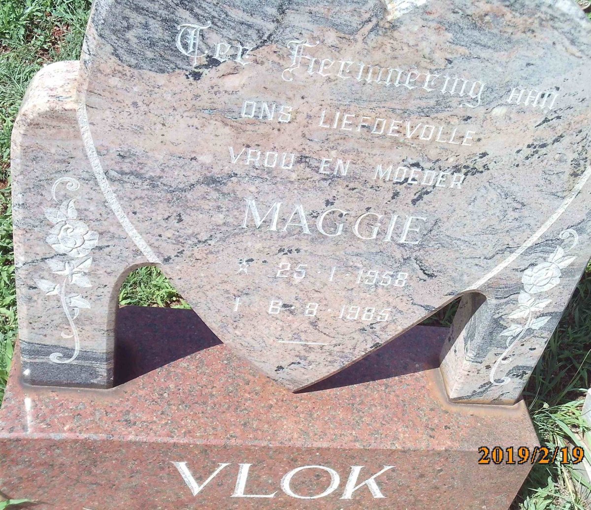VLOK Maggie 1958-1985