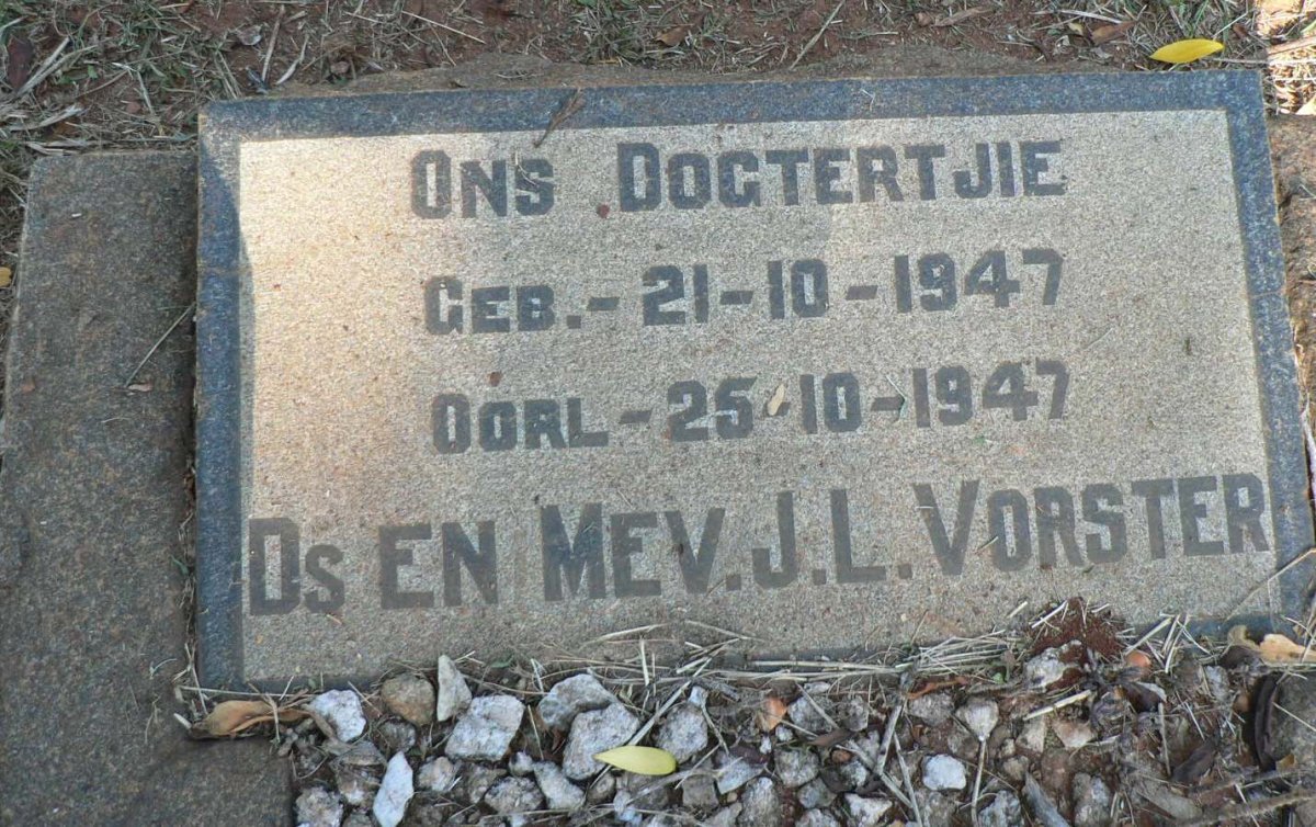 VORSTER 1947-1947