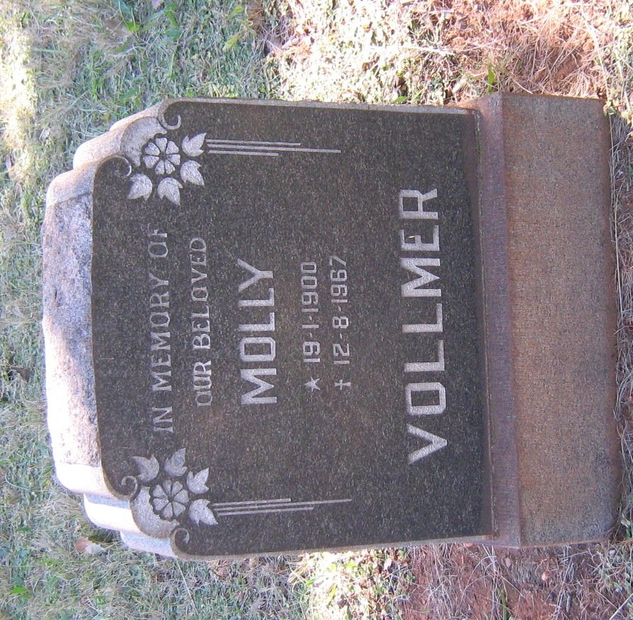 VOLLMER Molly 1900-1967