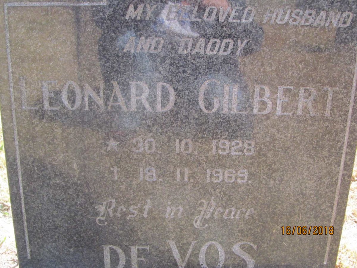 VOS Leonard Gilbert, de 1928-1969