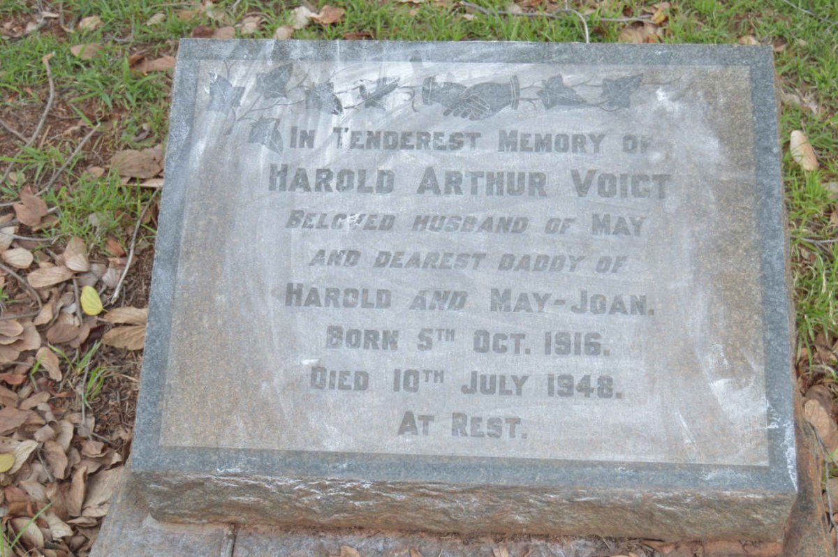 VOIGT Harold Arthur 1916-1948