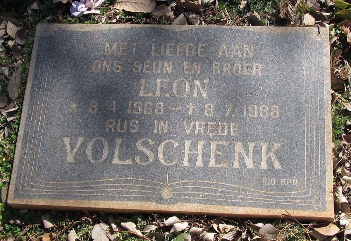 VOLSCHENK Leon 1968-1988