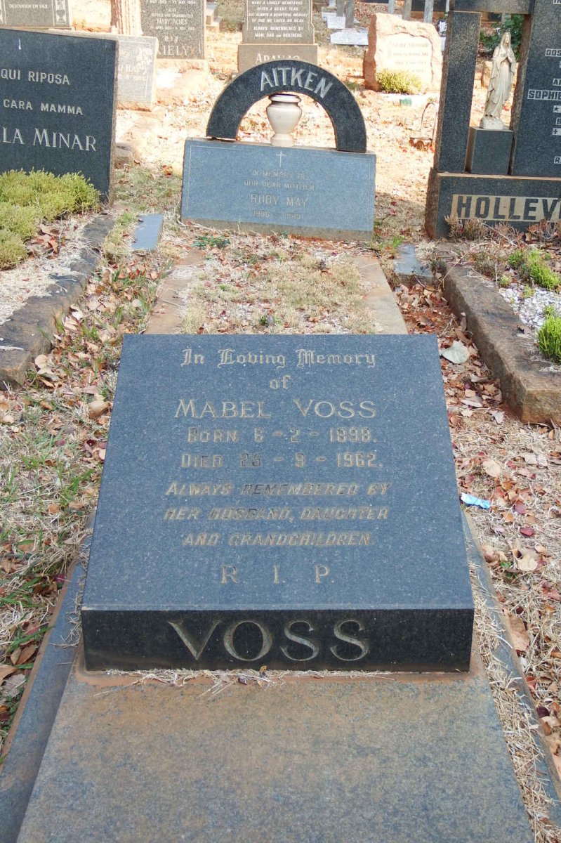VOSS Mabel 1898-1962