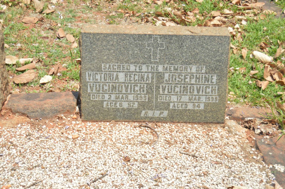 VUCINOVICH Victoria Regina -1999 :: VUCINOVICH Josephine -1999