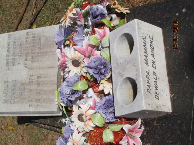 VREY Marius Conrad 1972-1978