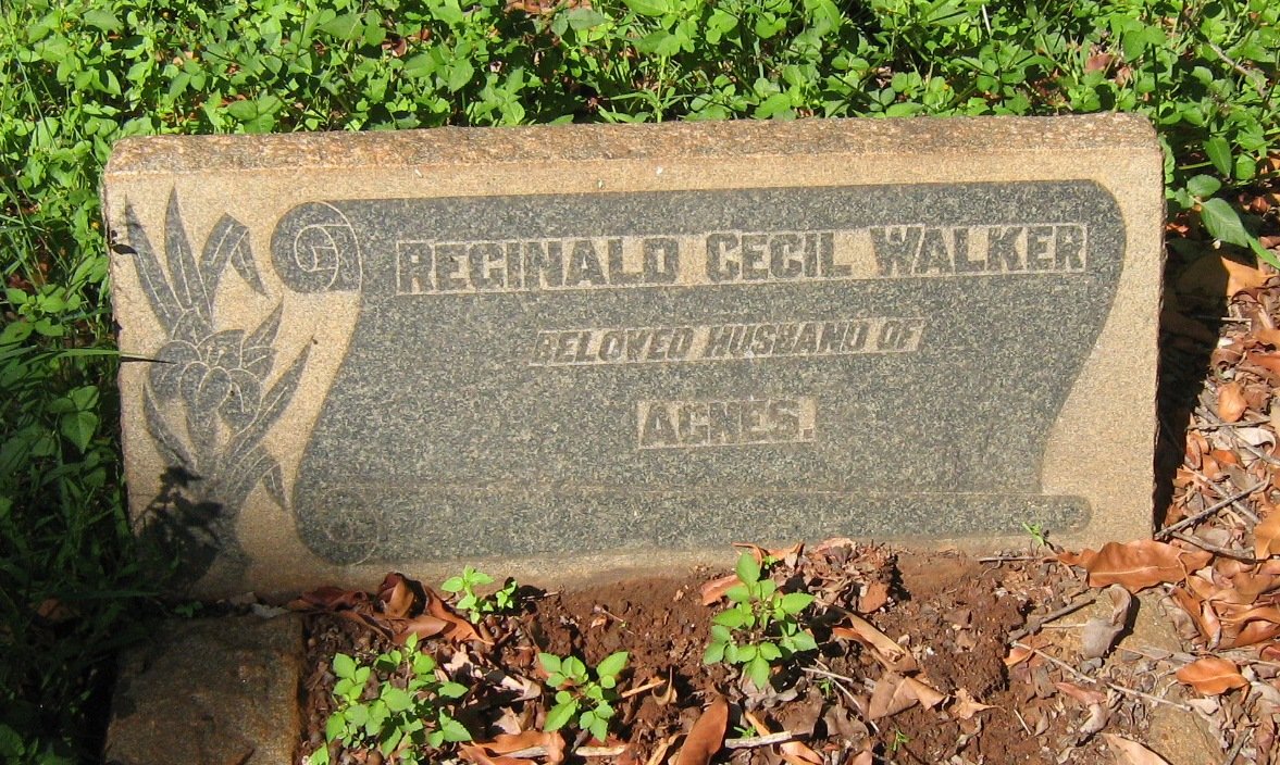 WALKER Reginald Cecil 