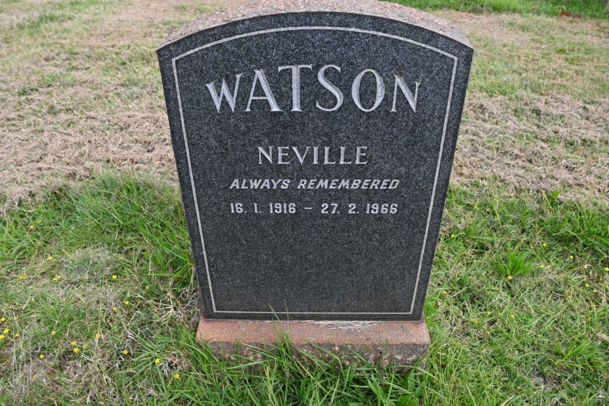 WATSON Neville 1916-1966