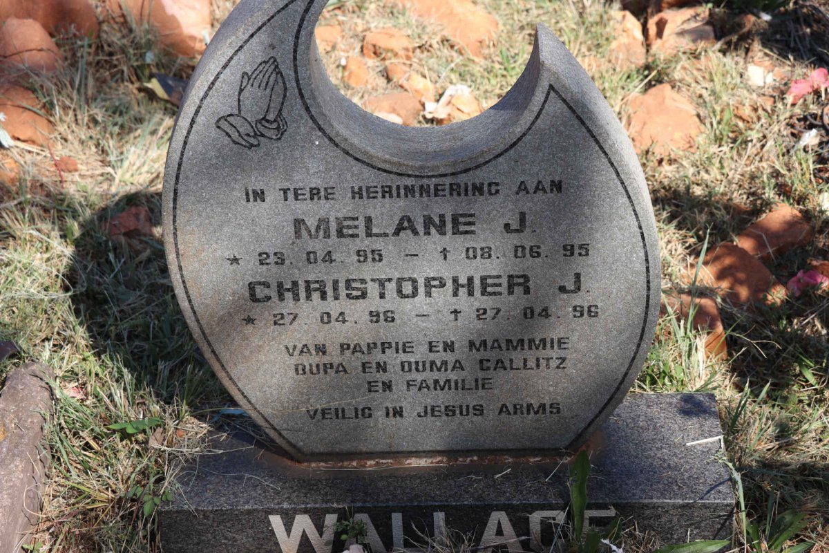 WALLACE Melane J.1995-1995 :: WALLACE Christopher J. 1996-1996