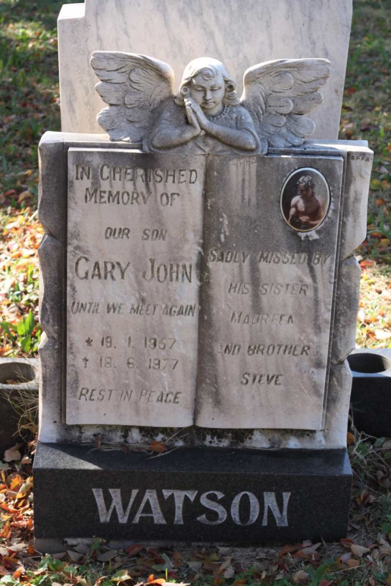 WATSON Gary John 1957-1977