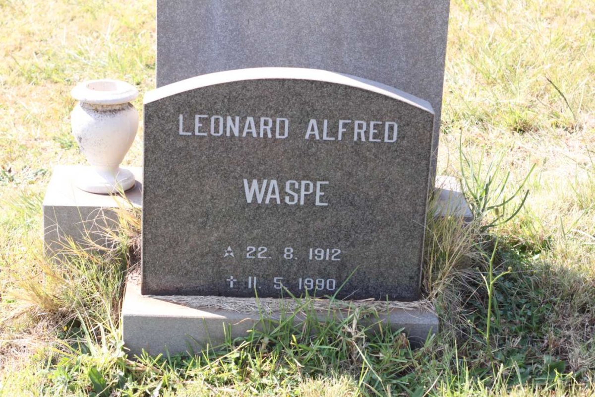WASPE Leonard Alfred 1912-1990